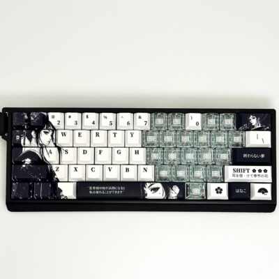 艺伎键帽透光适配MADE68迈从Ace68/60魔导士EZ63 ATKRS6磁轴键盘