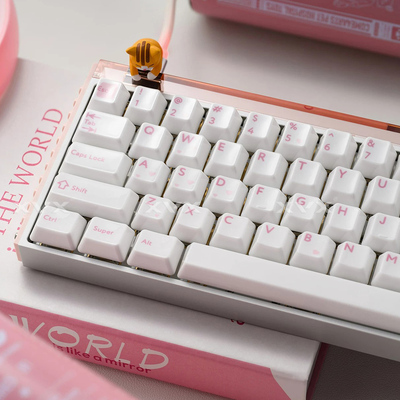 XVX彩系列陶瓷键帽透光适配EV63迈从Ace68V2夜魔导士小蜜蜂made68