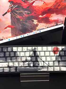 剑仙键帽PBT原厂高适配made68迈从Ace60前行者X87夜魔狼蛛F98磁轴