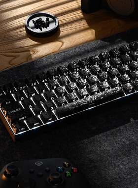 XVX碳纤维纹2.0键帽侧刻透光适配EV63迈从Ace68前行者X87 ATKRS6