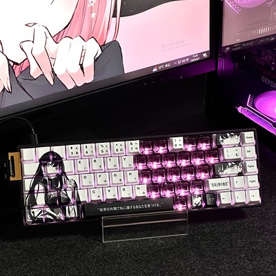 葵键帽正刻适配美加狮mad60迈从Ace68前行者X87魔导士EZ63狼蛛F98