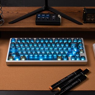 星际雾透键帽适配前行者X87迈从Ace68 ROG夜魔EZ63美加狮MAD60/68