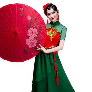 中老年广场舞服装新款套装秧歌舞蹈服装演出服女秧歌服装新款套装