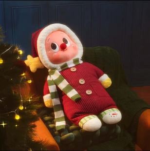 现货 POPMART泡泡玛特你最珍贵系列 星星人毛绒公仔抱枕圣诞礼物