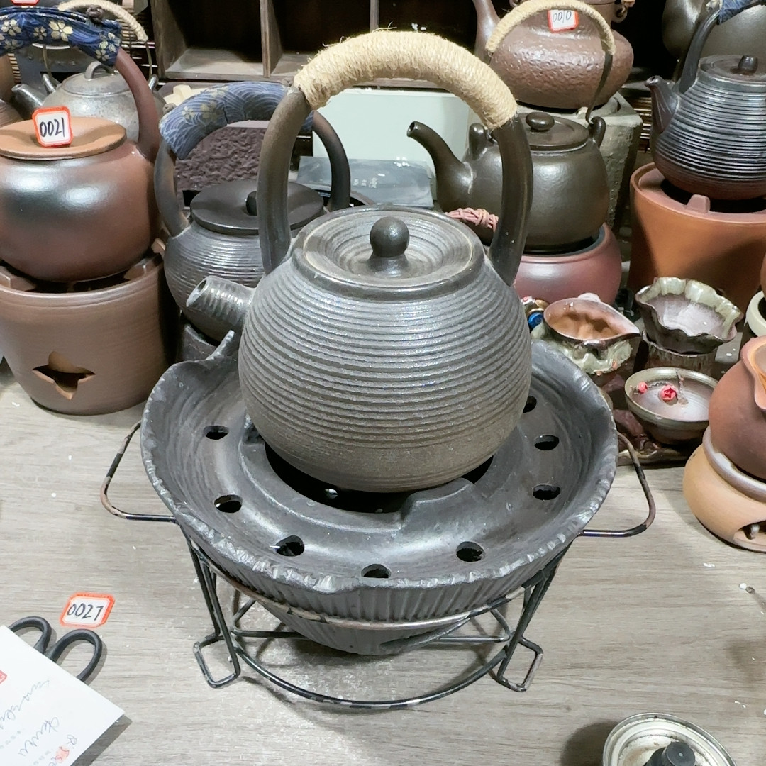 五德炉带原矿老岩泥柴烧提梁壶1200毫升可以干烧,餐饮具,煮茶炉,淘宝优惠券,粉丝福利购,淘宝优惠卷