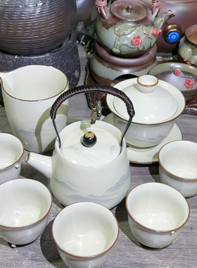 65.31  汝窑茶具套装