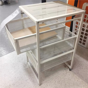 4IKEA宜家国内代购列纳特抽屉柜收纳整理柜子床头柜抽屉式文件柜