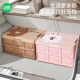 汽车车载收纳箱车用后备箱车内置物箱卡通多用收纳盒户外露营折叠
