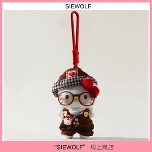 可爱Kitty包包挂件百搭包挂饰多巴胺毛绒公仔书包配饰闺蜜礼物KT