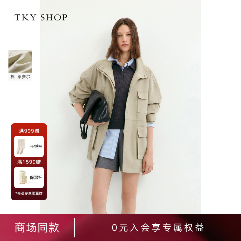 TKYSHOP巴恩风休闲工装外套