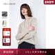 商场同款 TKY SHOP半高领山羊绒针织衫 女2024冬新款 10H1MA00D002