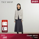 新款 TKY SHOP精致千金小香风短外套女春季 高级感双排扣气质上衣女