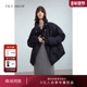 新款 10H1HA07U062 SHOP宽松短款 黑色羽绒服2024冬季 商场同款 TKY