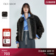 减龄高级感冬装 TKY 新款 羊毛颗粒外套女2025冬季 上衣保暖 SHOP短款