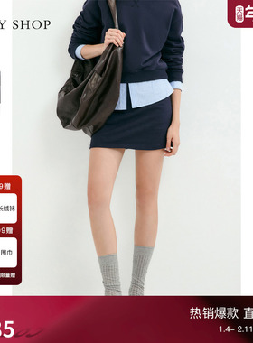 [商场同款]TKY SHOP运动休闲系带miu系短裙25春新款10I1SA04B047