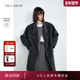 商场同款 TKY SHOP宽松一手长羊毛大衣2024冬季 新款 10H1GA03S027