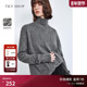 女2025冬新款 TKY SHOP高领针织衫 宽松毛衣慵懒高级感保暖宽松上衣