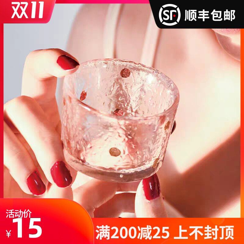 纯手工制作初雪金点锤纹杯日系梅酒杯小杯子拍照好看在类目 餐饮具, 酒壶/酒杯/酒具, 酒杯中 - 来自Buy2taobao.com提供专业的淘宝代购服务
