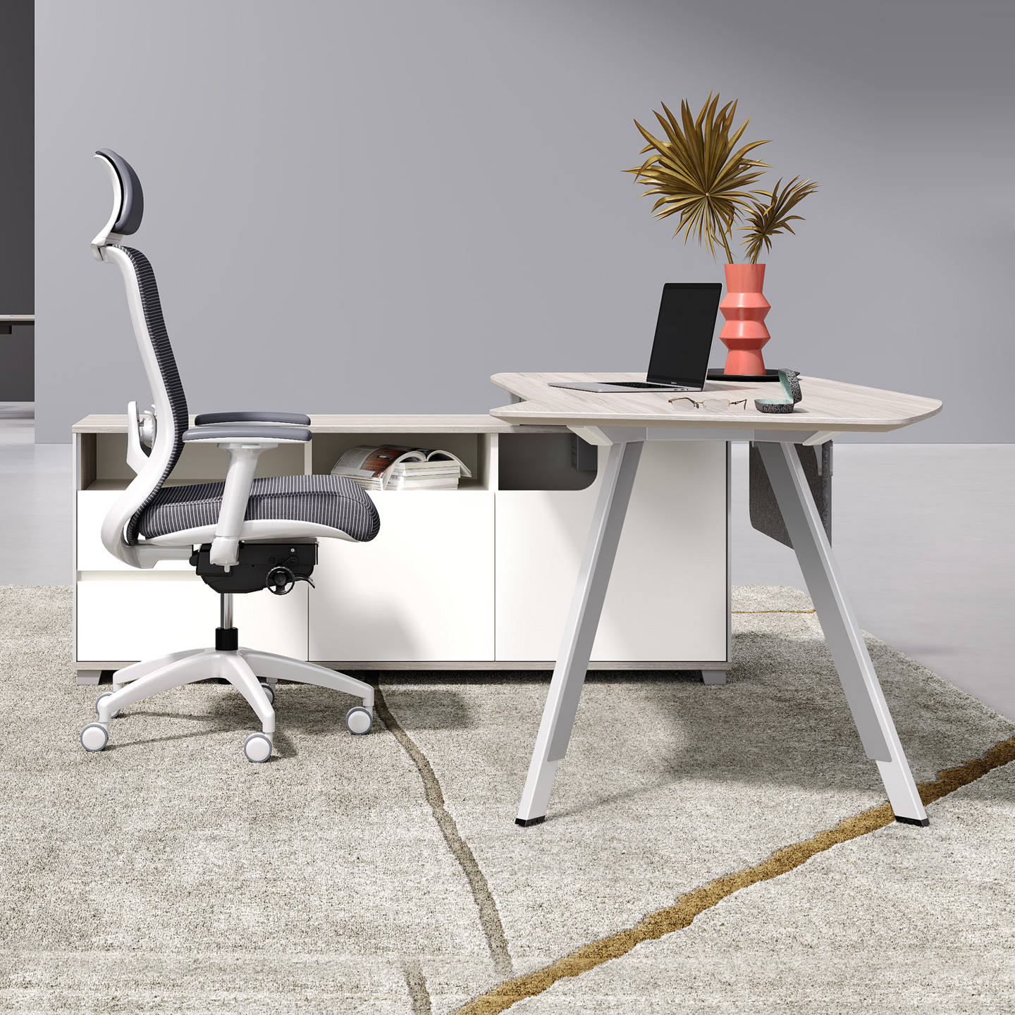 圣奥灵多主管桌现代简约