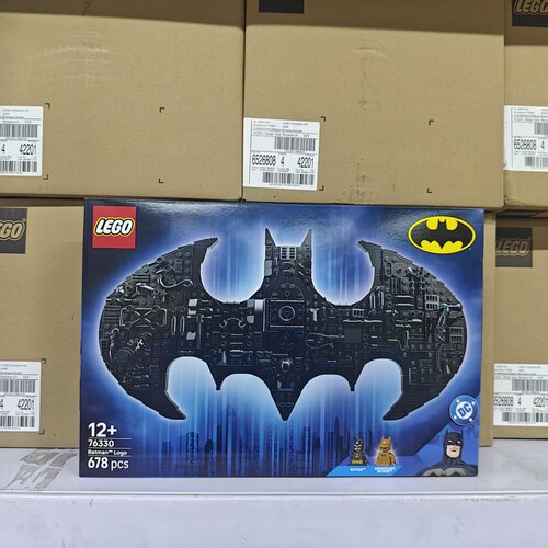 LEGO乐高漫威超级英雄蝙蝠侠标志76330拼装积木玩具礼物生日摆件