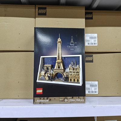 LEGO乐高巴黎埃菲尔爱之城21064建筑天际线拼搭积木玩具礼物摆件