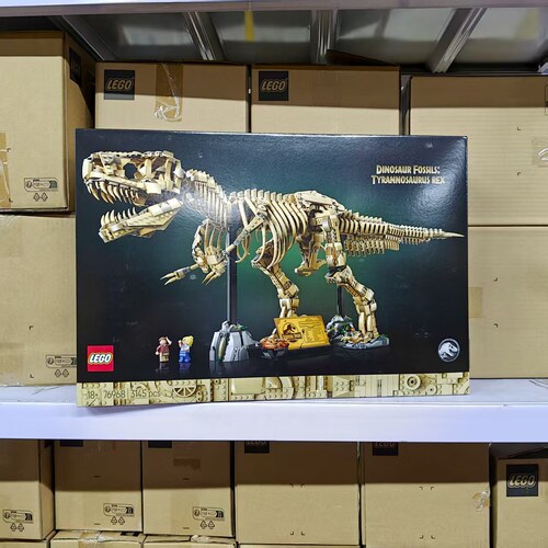 LEGO乐高积木侏罗纪世界76968恐龙化石霸王龙男女孩拼搭玩具礼物