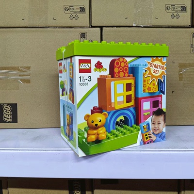 LEGO乐高 得宝大颗粒 10553 小熊小房子窗户拼插趣味玩具