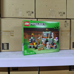 LEGO乐高积木玩具21271我的世界 试炼密室拼搭摆件儿童礼物生日