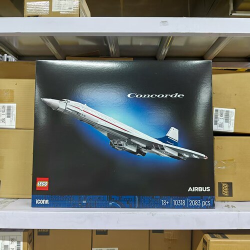 LEGO乐高创意ICONS玩具积木10318协和式飞机客机儿童拼搭礼物生日