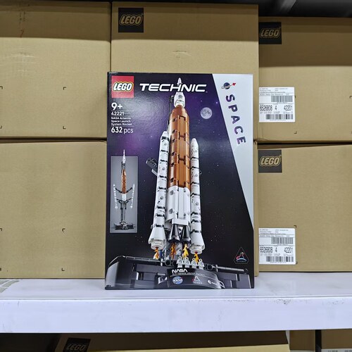 LEGO乐高机械组科技 42221 NASA 太空发射系统拼插积木玩具礼物