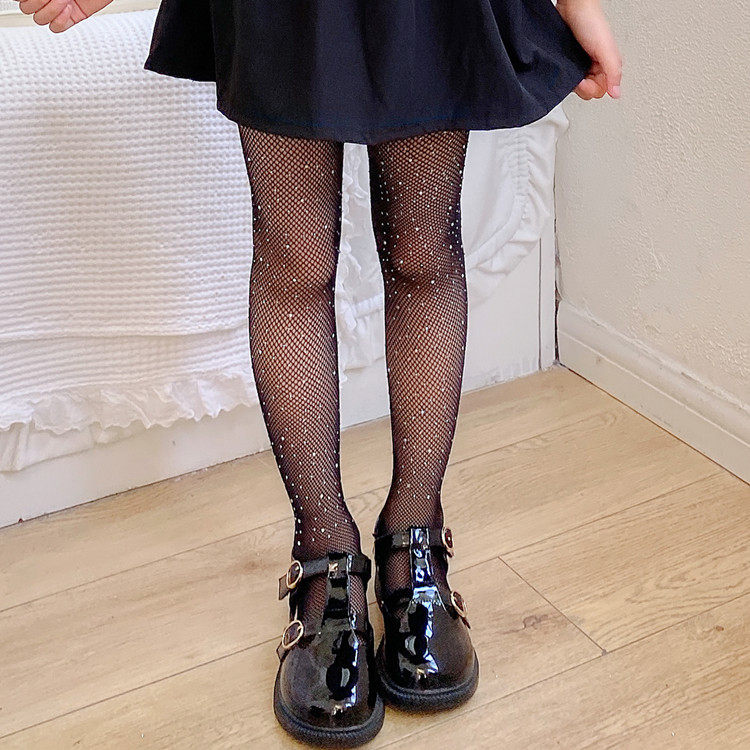欧美袜烫钻小个子袜渔网袜时尚带钻打底袜镂空打底袜彩色袜小个