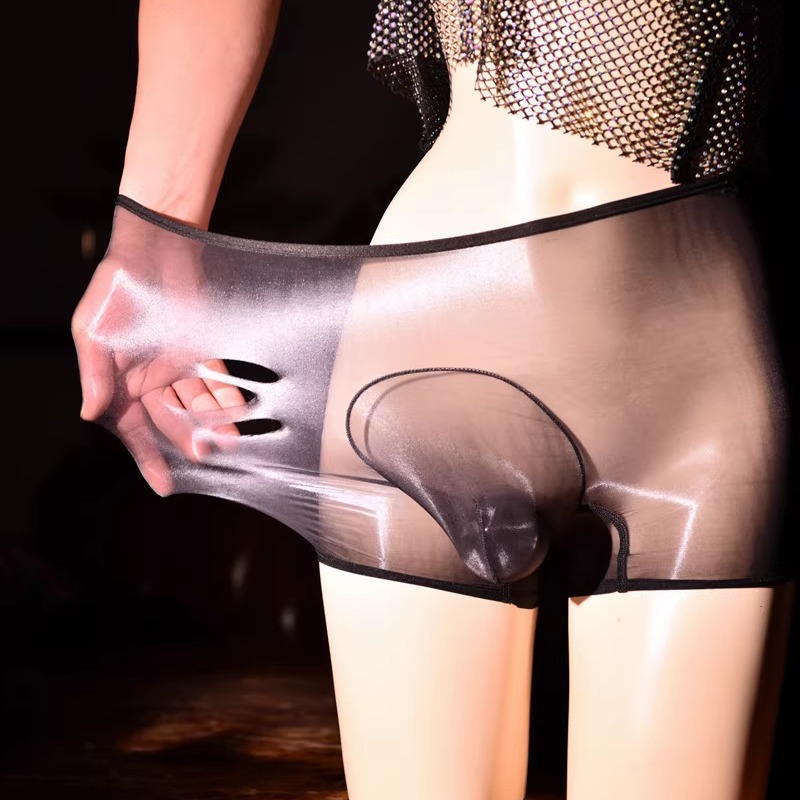 360无缝丝滑极光丝袜超薄短裤