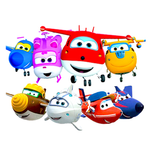 奥迪双钻超级飞侠机库大号变形机器人乐小爱迪朗朗包警长儿童玩具