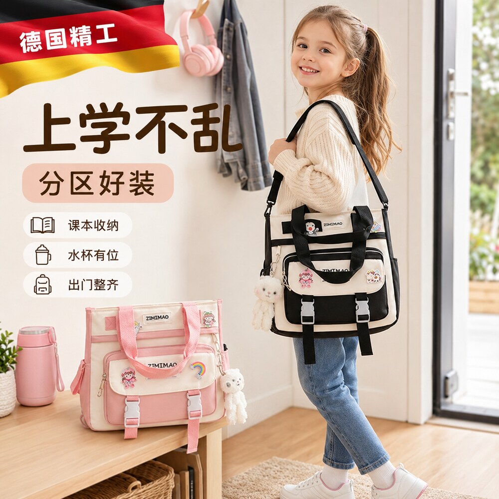 小学生儿童书包女孩男一