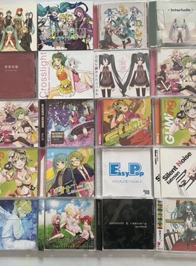 日版初音未来GUMI碟片vocaloid术力口同人音乐V家虚拟歌姬周边