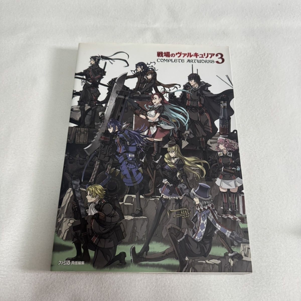 正版官谷战场女武神3原画资料公式美术集动漫周边