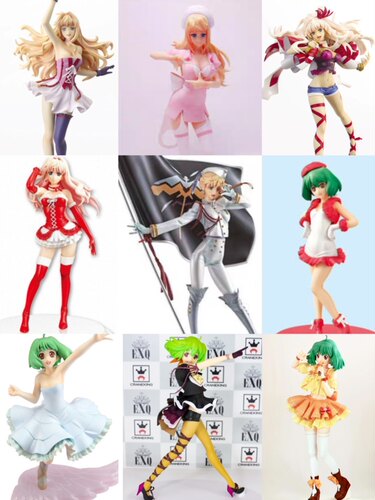 眼镜厂 一番赏 超时空要塞F 雪莉露 兰卡李 李兰花手办 景品 日版