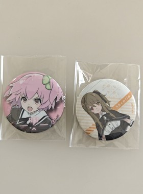 突击莉莉 一柳梨璃 郭神琳 动漫周边徽章日版