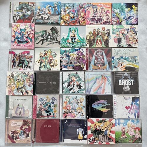 日版初音未来音乐碟片vocaloidV家miku镜音巡音虚拟歌姬动漫周边