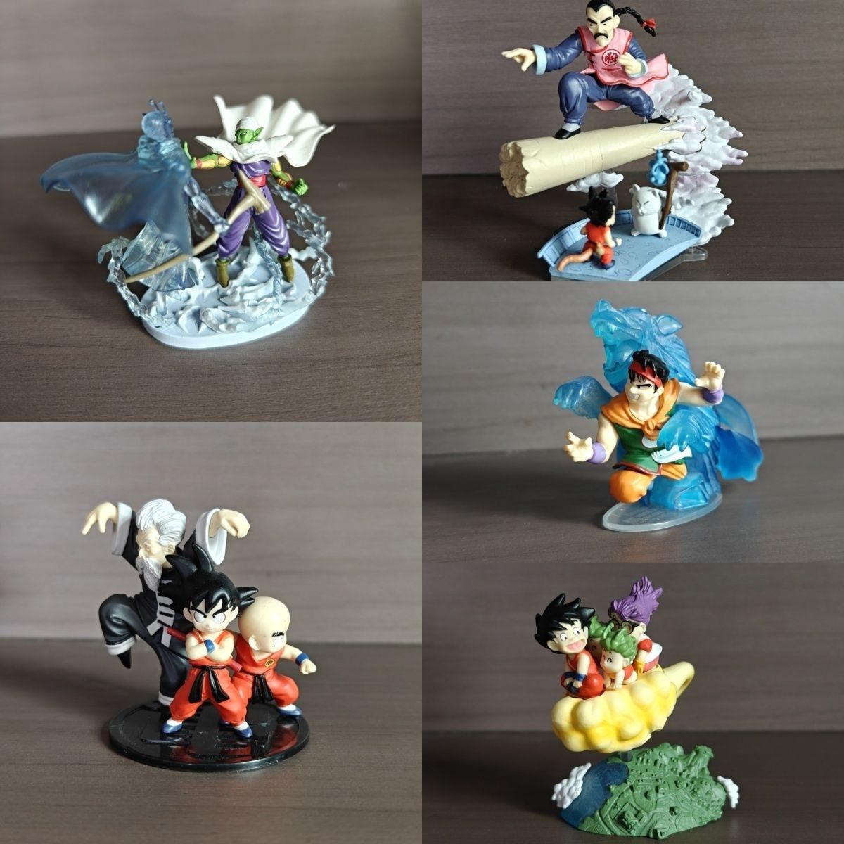 万代龙珠HG场景扭蛋经典名场面悟空龟仙人克林比克动漫手办