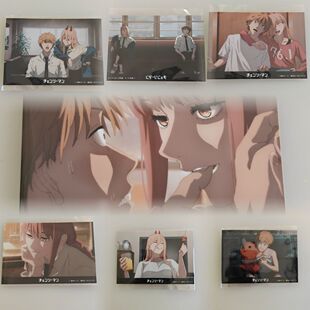 日版正品 藤本树 电锯人 玛奇朵帕瓦电次 动漫周边相片相纸w7