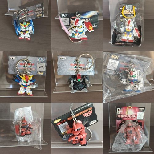 万代眼镜厂高达眼镜厂SD钥匙扣挂件高达模型摆件现货H303