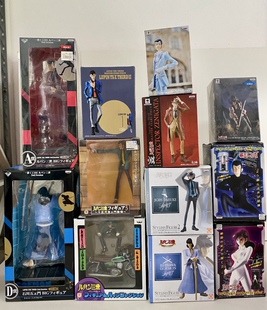 鲁邦三世 峰不二子 钱形警部 次元大介 石川五右卫门 手办 日版