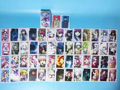 Angel Beats! 仲村由理 立华奏 周边 扑克牌 日版正品