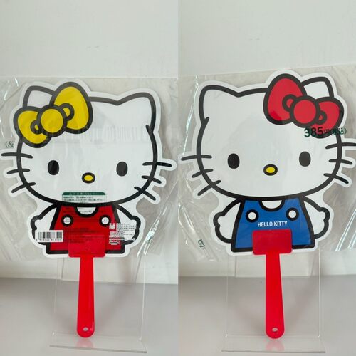 日版正版三丽鸥HelloKitty扇子凯蒂猫日本限定款动漫周边