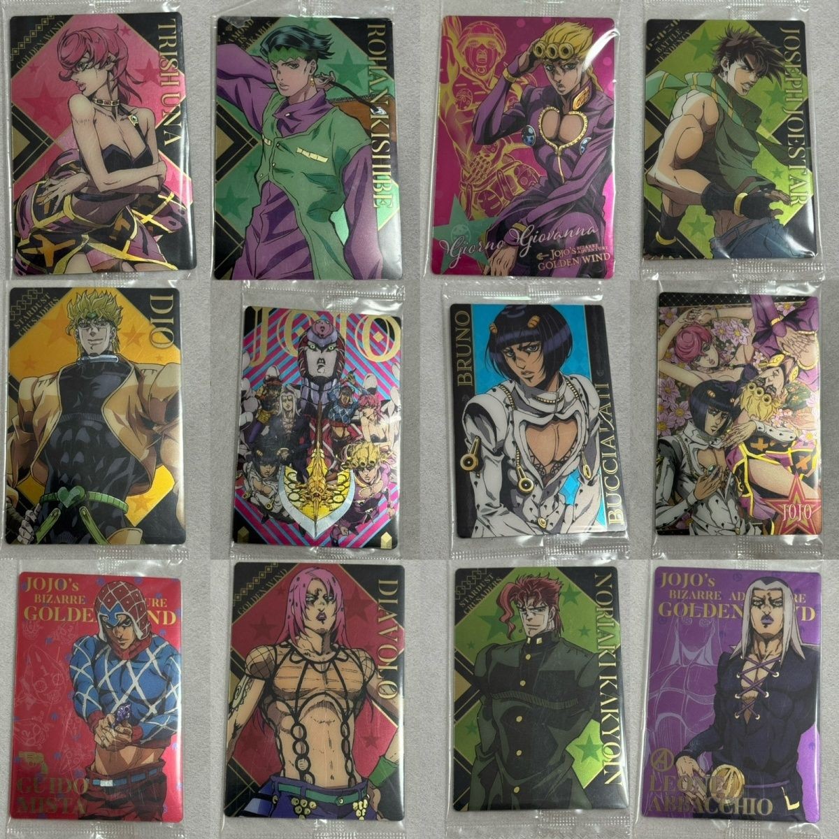 正版官谷JOJO的奇妙冒险卡片小卡食玩卡东方仗助动漫周边L2