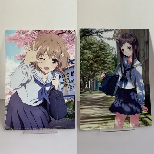 日版花开伊吕波花开物语文件夹动漫周边二次元美少女