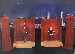 鲁邦三世 峰不二子 发声手办 攀爬场景套装 手办景品 日版