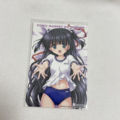 C80夏季同人展Cotton Soft 明信片Galgame Reconquista 槙野红叶