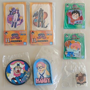 海贼王 路飞乔巴克比巴基动漫周边便宜一番赏日版